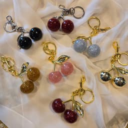 Cherry Charms Keychain Accessories thumbnail 1