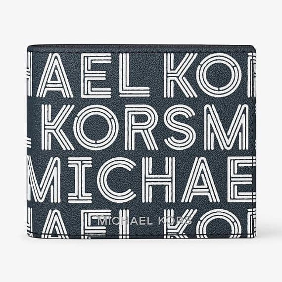 Michael Kors Cooper Graphic Logo Billfold Wallet