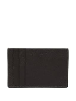 Michael Kors Mens Edison Scratch-Resistant Crossgrain Leather Card Case thumbnail 2