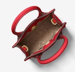 Michael Kors Mercer Extra-Small Pebbled Leather Crossbody Bag thumbnail 3