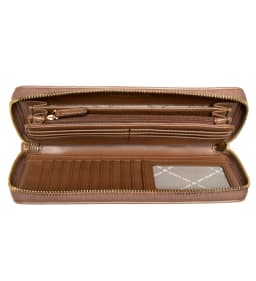 Michael Kors Jet Set Travel Large Continental Wallet Wristlet Zip Around (Indigo Blue), Indigo Blue, Large thumbnail 2