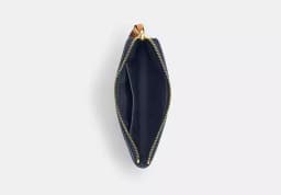 COACH Corner Zip Wristlet In Signature Denim thumbnail 2