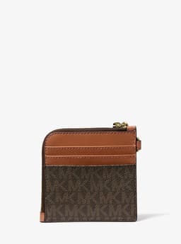 MICHAEL KORS Jet Set Travel Signature Logo Chain Wallet thumbnail 3