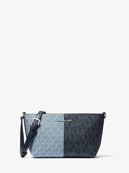 Michael Kors Jet Set Travel Small Two-Tone Logo Crossbody Bag thumbnail 1