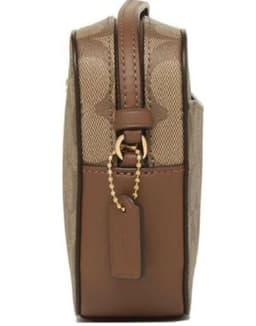 COACH Mini Camera Bag In Signature Canvas thumbnail 3